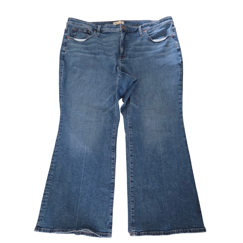Madewell Skinny Flare Jeans Womens 26W Blue High Rise Denim CKP479974478
